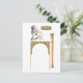 Carte Postale Alhambra Grenade Espagne. Détails (Debout devant)