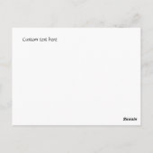 Carte Postale Alhambra, Grenade, Espagne Texte personnalisé (Dos)