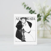 Carte Postale Ali Baba, Aubrey Beardsley (Debout devant)