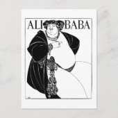 Carte Postale Ali Baba, Aubrey Beardsley (Devant)