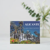 Carte postale Alicante (Debout devant)