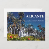 Carte postale Alicante (Devant / Derrière)