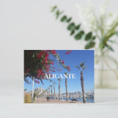 Carte Postale Alicante (Debout devant)