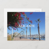Carte Postale Alicante (Devant / Derrière)