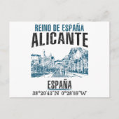 Carte Postale Alicante (Devant)