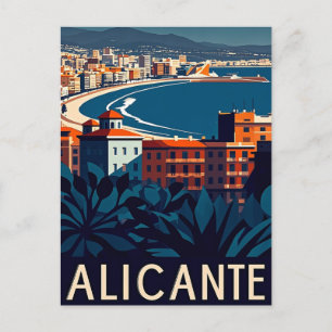 Carte Postale Alicante Espagne