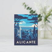 Carte Postale Alicante Espagne (Debout devant)