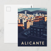 Carte Postale Alicante Espagne (Devant / Derrière)
