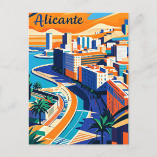 Carte Postale Alicante Espagne