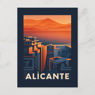 Carte Postale Alicante Espagne