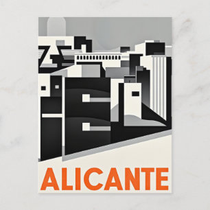Carte Postale Alicante Espagne