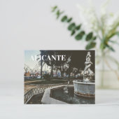 Carte postale Alicante Espagne (Debout devant)