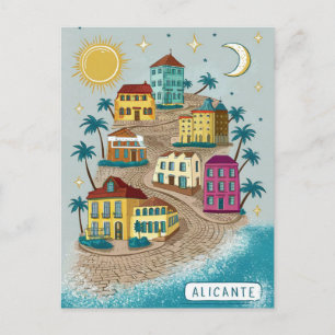 Carte Postale Alicante Espagne