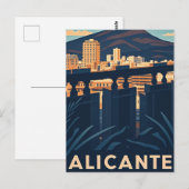 Carte Postale Alicante Espagne (Devant / Derrière)