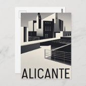 Carte Postale Alicante Espagne (Devant / Derrière)