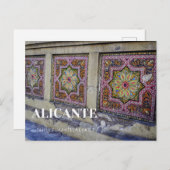 Carte postale Alicante historique (Devant / Derrière)