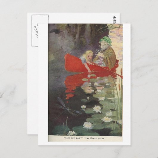 Carte Postale Alice (Devant / Derrière)