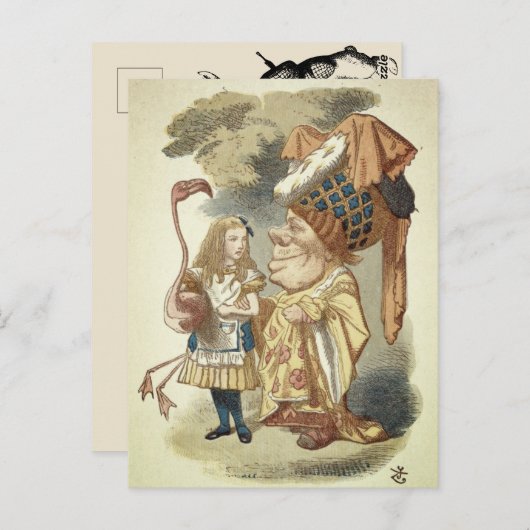 Carte Postale Alice (Devant / Derrière)