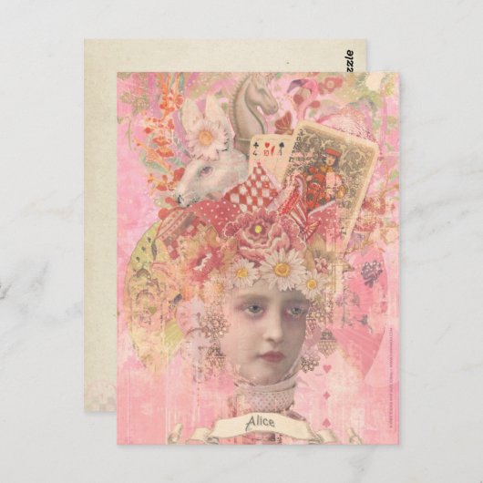 Carte Postale Alice (Devant / Derrière)