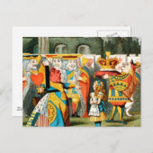 Carte Postale Alice à Wonderland (Devant / Derrière)