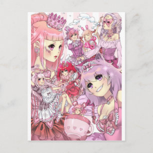 Carte Postale alice au pays des merveilles