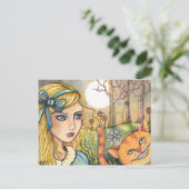 Carte postale Alice au pays des merveilles (Debout devant)