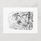 Carte postale Alice au pays des merveilles (Devant)