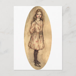 Carte Postale Alice au pays des merveilles