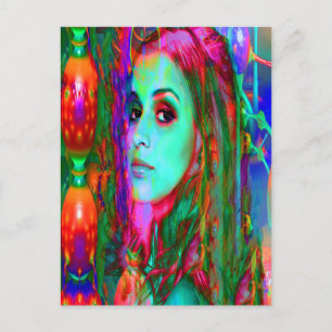 Carte Postale Alice au pays des merveilles