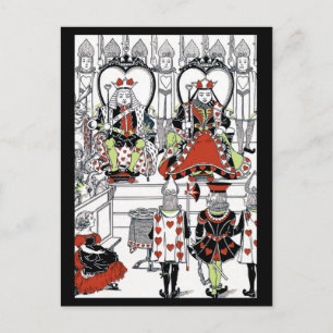 Carte Postale Alice au pays des merveilles