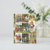 Carte Postale alice au pays des merveilles (Debout devant)