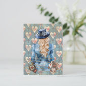 Carte Postale Alice Au Pays Des Merveilles (Debout devant)