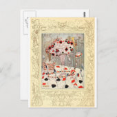 Carte Postale Alice au pays des merveilles (Devant / Derrière)