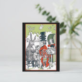 Carte Postale Alice au pays des merveilles (Debout devant)