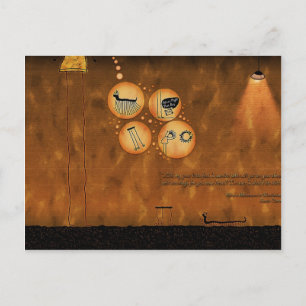 Carte Postale Alice au pays des merveilles - Curiouser et Curiou