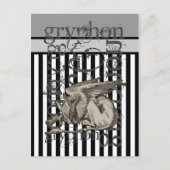 Carte Postale Alice Au Pays Des Merveilles Griffin Grunge (Devant)