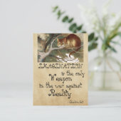 Carte Postale Alice au pays des merveilles - IMAGINATION CAT 186 (Debout devant)