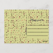 Carte Postale Alice au Pays des merveilles Tea Party Mad Hatter (Dos)