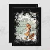 Carte Postale Alice Au Pays Des Merveilles Thés Walrus (Devant / Derrière)