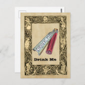 Carte Postale Alice - Buvez Moi 1865 (Devant / Derrière)