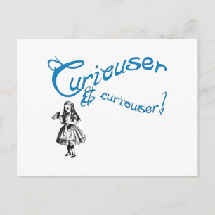 Carte Postale Alice Citation avec image