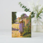 Carte Postale Alice dans la voie par Lilla Cabot Perry (Debout devant)