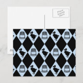 Carte Postale Alice Dodo et Thimble Motif (Devant / Derrière)