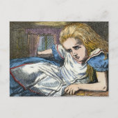 CARTE POSTALE ALICE EN WONDERLAND (Devant)