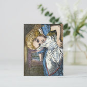 CARTE POSTALE ALICE EN WONDERLAND (Debout devant)