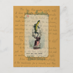 Carte Postale Alice et Bill le Lizard