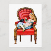 Alice et Dinah de l'autre côté du miroir