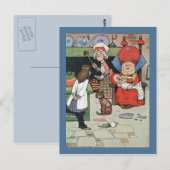 Carte Postale Alice et le Cook (Devant / Derrière)