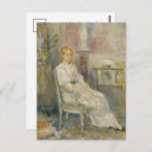 Carte Postale Alice Gamby Dans le Salon | Berthe Morisot (Devant / Derrière)