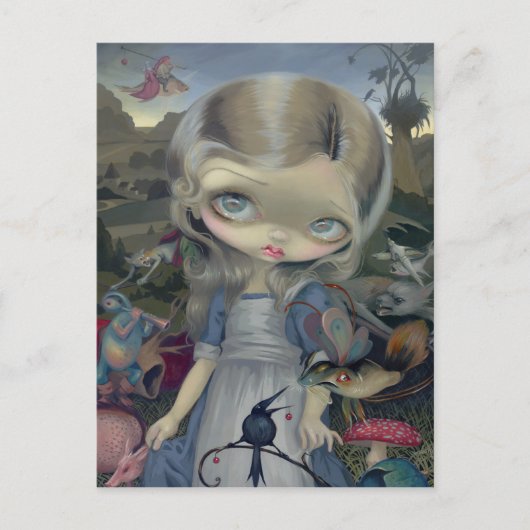 Carte postale "Alice in a Bosch Wonderland" (Devant)